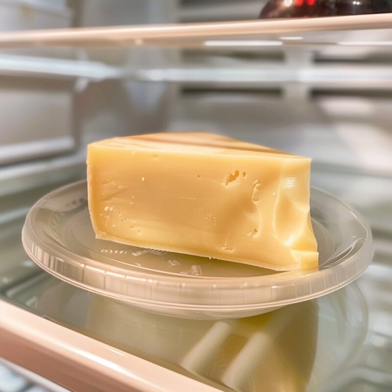 Refrigerating Provolone Cheese