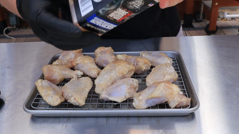 Smoked Chicken Wings _ From Frozen _